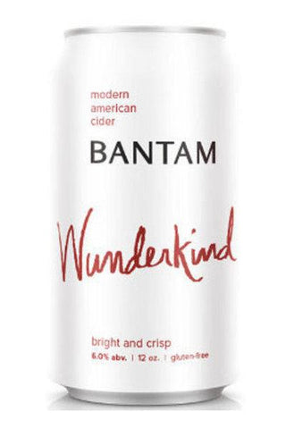 Bantam Cider Wunderkind cans