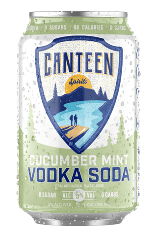 Canteen Cucumber Mint Vodka soda