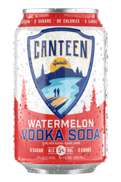 Canteen Watermelon Vodka soda