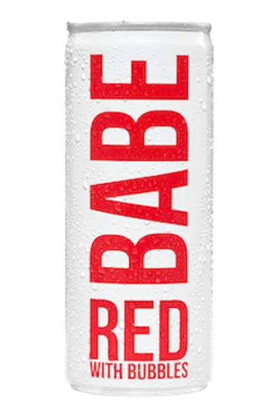 Babe Red Bubbles