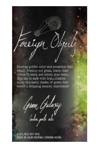Foreign Object Green Galaxy