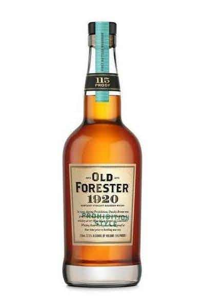 Old Forester  The 1920